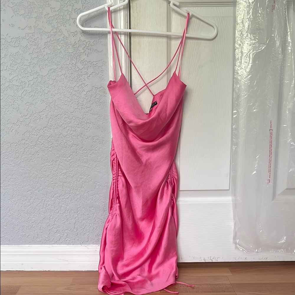 Pink Strappy Dress